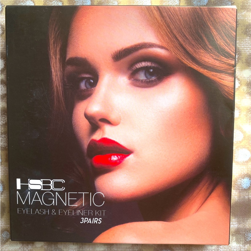Magnetic eyelashes & liner (3 pairs)
